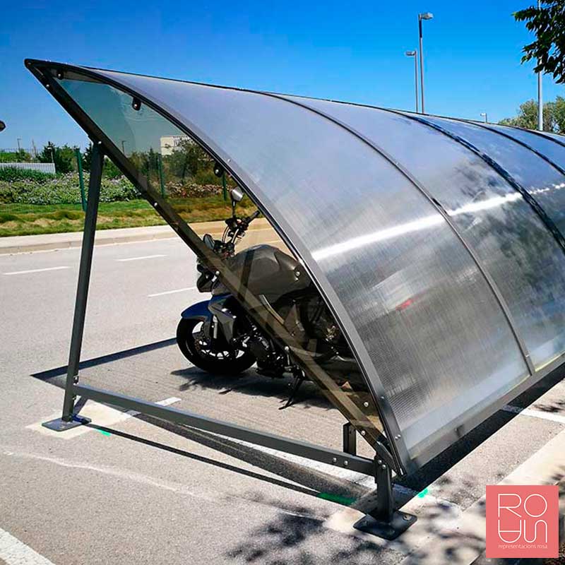 Refugi per a Bicicletes Semi-luna | Protecció i Disseny